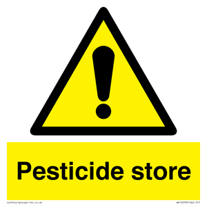 Pesticide store